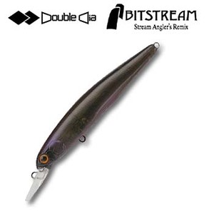 タックルハウス（TACKLE HOUCE） Double Dia ビットストリーム ストリームアングラーズリミックス 124mm／F No.S6 ブラック・ナイト