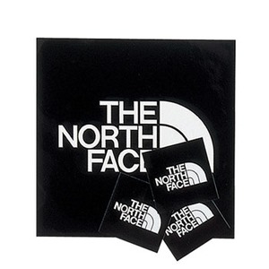 THE NORTH FACE（ザ・ノースフェイス） TNFステッカー 95×95mm ブラック（K）