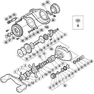 �V�}�m(SHIMANO)�@�A���^���X�@�T�@���@�p�[�c�F�u���[�L�c�}�~�o�l�i�`�j�i���i�m���D�O�W�X�j
