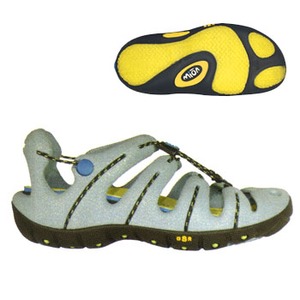 MION(マイオン) 99122 カレントサンダル 25.0cm faded denim