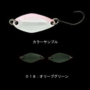 NORIES（ノリーズ） 鱒玄人 Weeper 1.5g 018：オリーブグリーン