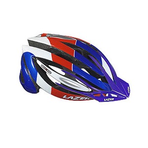 LAZER（レーザー） GENESIS XC L-XL ブルー／レッド／ホワイト