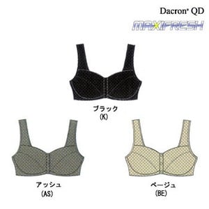 LATERRA（ラテラ） ダクロンQDメッシュブラ（レディース） S ブラック（K）
