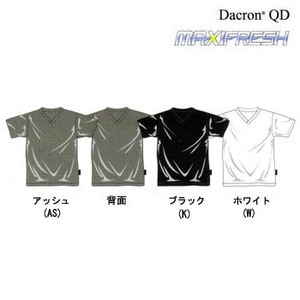 LATERRA（ラテラ） ダクロンQDVネックハーフスリーブ L ブラック（K）