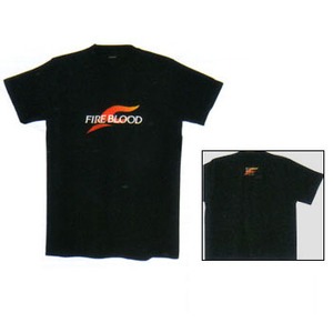 シマノ（SHIMANO） IN-091F デザインTシャツ ファイアブラッド LLフリー ブラック