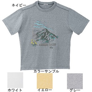 ムッシュ（MUSSHU） エコマジックメンズプリント半袖Tシャツ L グレー