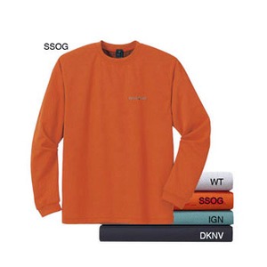 モンベル（montbell） ジオライン3Dメッシュ ロングスリーブTシャツ Men's XL サンセットオレンジ（SSOG）