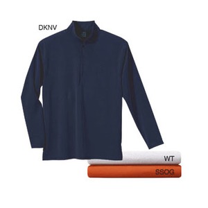 モンベル（montbell） ジオライン3Dメッシュ ロングスリーブジップシャツ Men's XS ダークネイビー（DKNV）