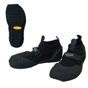 モンベル(montbell) スプリットトゥ パドリングシューズ ショート 23.0cm ブラック(BK)