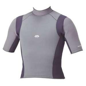 モンベル(montbell) ネオプレントップ Men's S グレー×ブルーブラック(G/BBK)