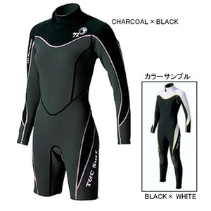 Town&Country(タウンアンドカントリー) ロングスリーブスプリング LADY'S L BLACK×WHITE