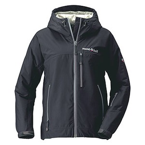 モンベル（montbell） パウダーライトパーカ Women's M ブラック（BK）