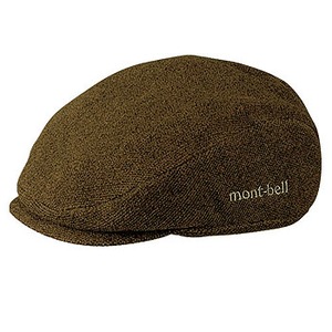 モンベル（montbell） クリマツイードハンティングキャップ L ブラウン（BN）