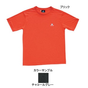 ファイントラック(finetrack) ラミースピンT #1 ワンポイントロゴ S チャコールグレー