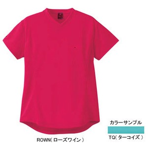 モンベル（montbell） クールVネックTシャツ Women's L TQ（ターコイズ）