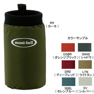 モンベル(montbell) クリアボトル サーモカバー0.75L DRD(ディープレッド)