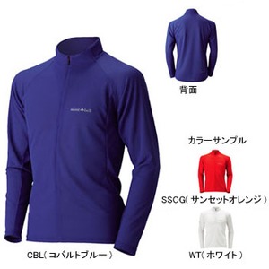 モンベル（montbell） WIC.サイクール ロングスリーブ ジップシャツ Men's L WT（ホワイト）