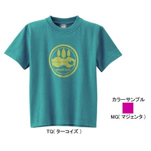 モンベル(montbell) ペアスキンコットン T Kid's ワッペンレイク 120cm MG(マジェンタ)