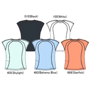 Columbia（コロンビア） ウィメンズ エッセンシャルTシャツ M 483（Bahama Blue）