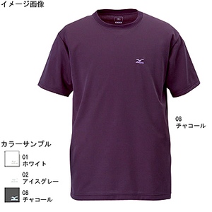 ミズノ（MIZUNO） ドライベクター ワンポイント長袖Tシャツ L 02アイスグレー