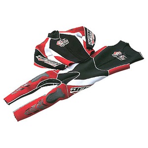 J-FISH ボルケーノ2ウェットスーツ／メンズ L BLACK×RED