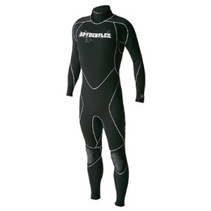 Spider Flex(スパイダーフレックス) ウェットスーツ フルスーツ MEN'S L BLACK×BLACK