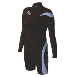 Town&Country(タウンアンドカントリー) ロングスリーブスプリング LADY'S M BLACK×LT.BLUE