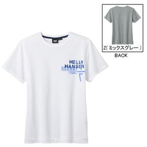 ヘリーハンセン HW68304 グラフィックTシャツ S W（ホワイト）