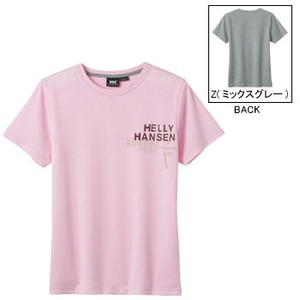 ヘリーハンセン HW68304 グラフィックTシャツ L PN（ピンク）