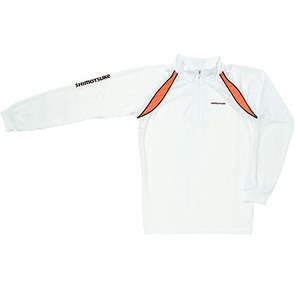 下野（しもつけ） SMS-318 クールプラス鮎シャツ M WH