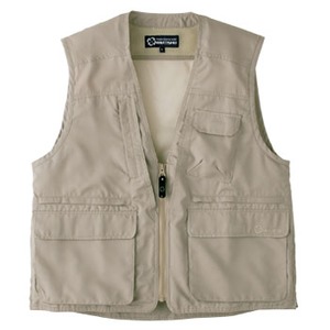ムッシュ(MUSSHU) 定番型メンズバックメッシュベスト M Wベージュ