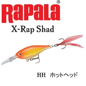 Rapala（ラパラ） X-Rap Shad XRS-6 HH（ホットヘッド）