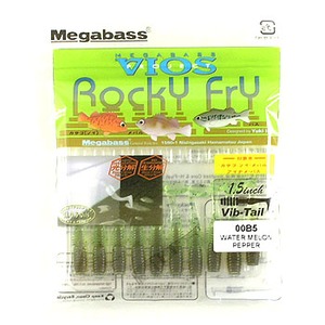 メガバス（Megabass） VIOS Rocky Fry Vib-Tail 1.5インチ WATERMELON PEPPER
