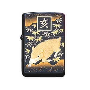 Zippo(ジッポー) 本金蒔絵 十二支 2LA-BOAR
