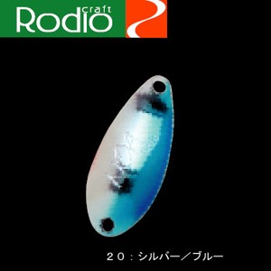 ロデオクラフト NOA（ノア）Jr 1.4g 20：シルバー／ブルー