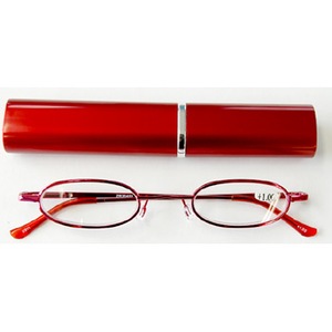 gowell（ゴーウェル） コンパクトなペン型老眼鏡 ZR400 ＋1.0 レッド