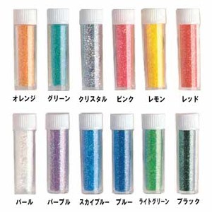 フェザー パールグリッター(単色パウダータイプ) レッド