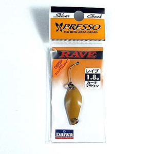 ダイワ（Daiwa） シルバークリークプレッソ レイブ 1.8g カーキブラウン