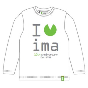 アムズデザイン（ima） 10th ANNIVERSARY ロングスリーブTシャツ M ホワイト