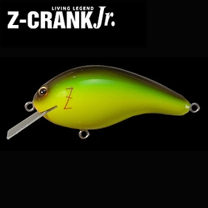 メガバス（Megabass） Z-CRANK Jr BLUE LABEL IL LIME CHART BROWN