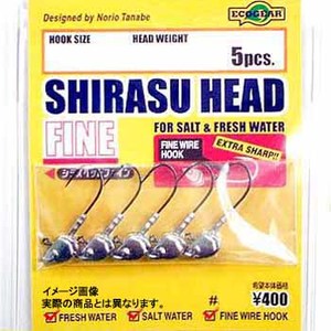 エコギア(ECOGEAR) シラスヘッドファイン 5/64oz-#4F