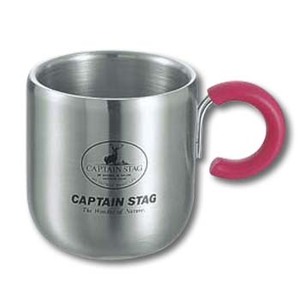 �L���v�e���X�^�b�O(CAPTAIN STAG) �s�A���[�_�u���X�e���}�O�J�b�v�Q�W�O�����i�s���N�j