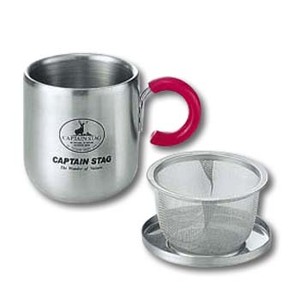 �L���v�e���X�^�b�O(CAPTAIN STAG)�@�s�A���[�_�u���X�e���}�O�J�b�v�Q�W�O�����i�������E�t�^�t�j�s���N