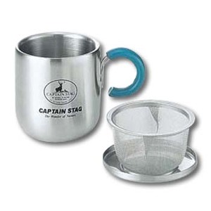 �L���v�e���X�^�b�O(CAPTAIN STAG) �s�A���[�_�u���X�e���}�O�J�b�v�Q�W�O�����i�������E�t�^�t�j�O���[��