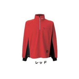 シマノ（SHIMANO） ブレスハイパー＋℃ジップアップシャツ L レッド