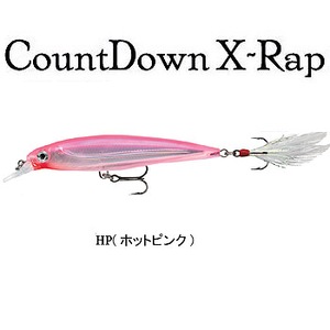 Rapala（ラパラ） カウントダウン X-RAP CDXR10 HP（ホットピンク）