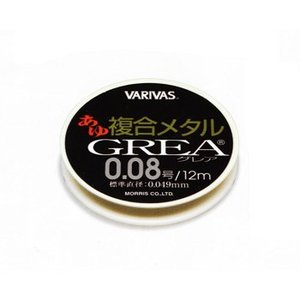 モーリス（MORRIS） バリバス あゆ 複合メタル GREA 12m 0.06号 メタルモスグリーン