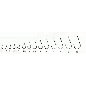 がまかつ（Gamakatsu） チカ鈎 糸付 1.5号-0.2 白