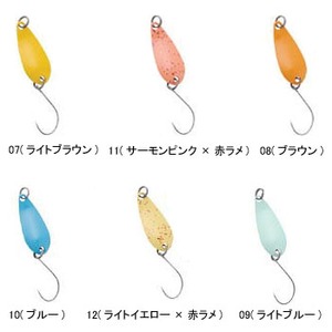 FOREST（フォレスト） フォレスト PAL（パル） 3.8g 12（ライトイエロー×赤ラメ）