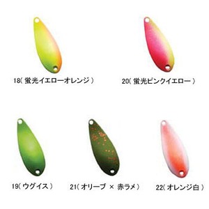 FOREST(フォレスト) フォレスト PAL(パル) 3.8g 22(オレンジ白)